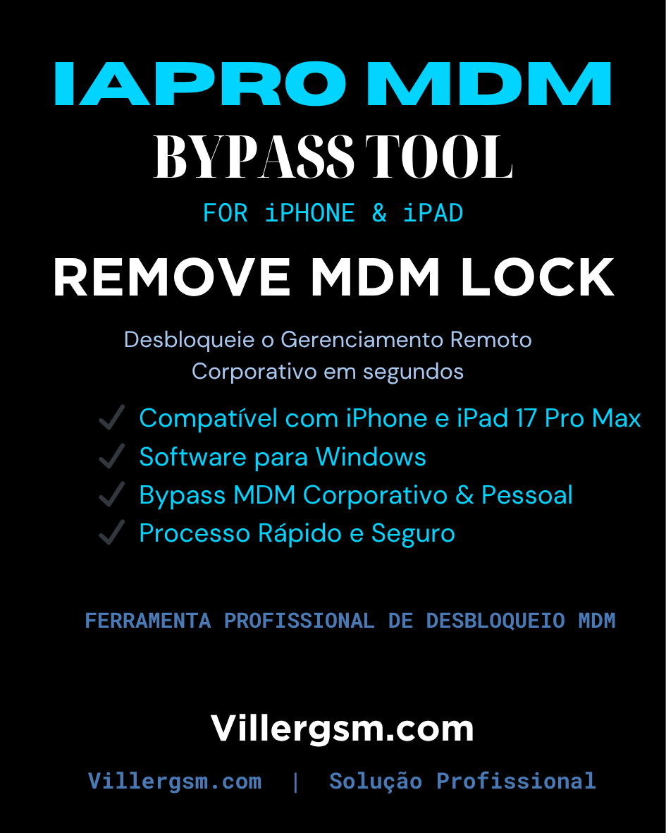 iApro MDM for iPhone, iPad Window Tool Till 17 Pro Max Supported 