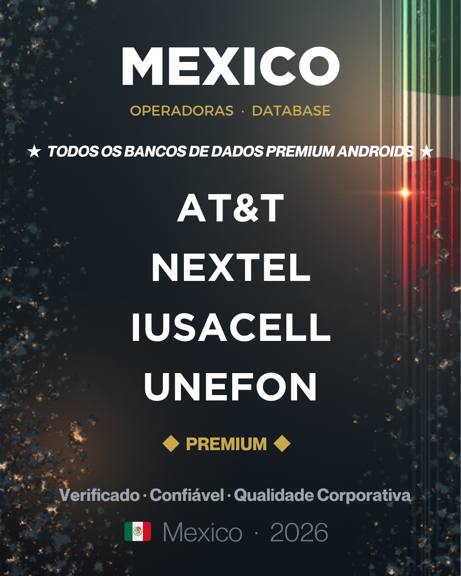 Banco de dados de códigos genéricos da AT&T/Iusacell/Unifone/Nextell no México - 1 API Automática